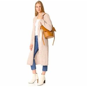 Zac Posen Belay Bag in camel tan color